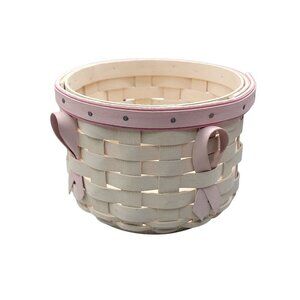 Longaberger Horizon of Hope Basket 2006 Breast Cancer Society Pink Ribbons USA